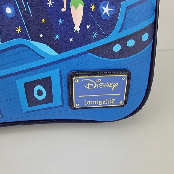 NWT Loungefly Disney Peter Pan Jolly Roger Mini Backpack - Picture 3 of 5